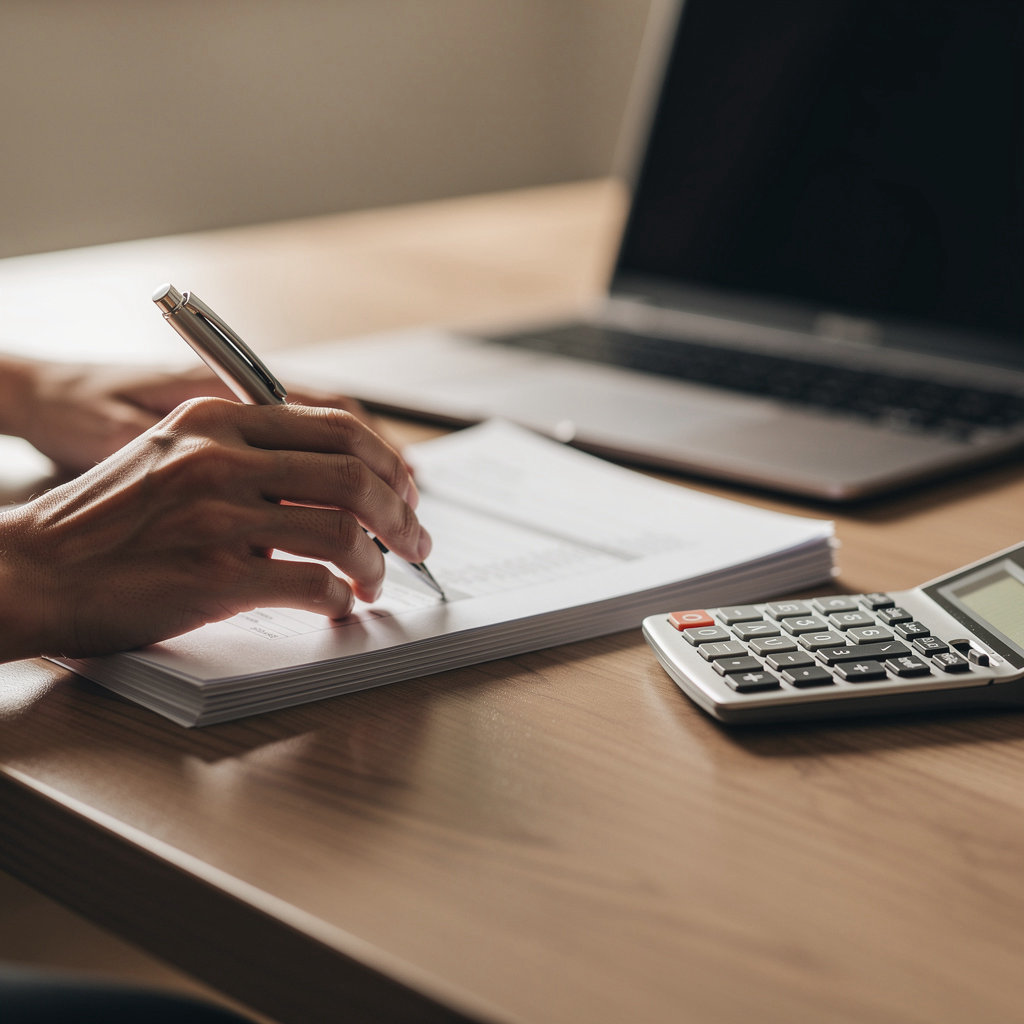 April Tax Services professional advisor discussing tax planning strategies with a client in San Diego